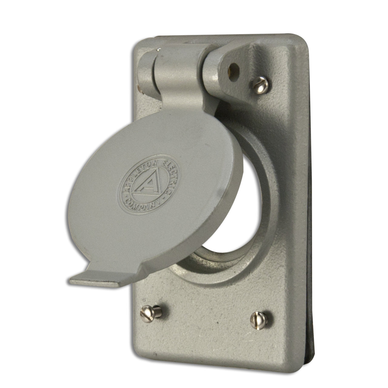 FSK1VR - Appleton - 1-Gang Flush Malleable Iron Receptacle Cover