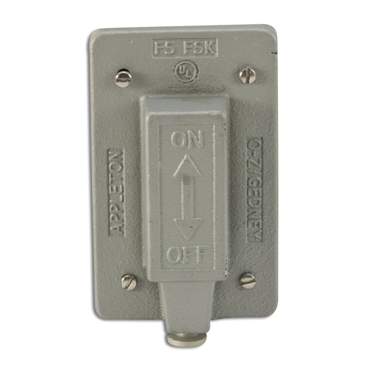 FSK1VTS - Appleton - 1-Gang Malleable Iron Tumbler Switch Cover