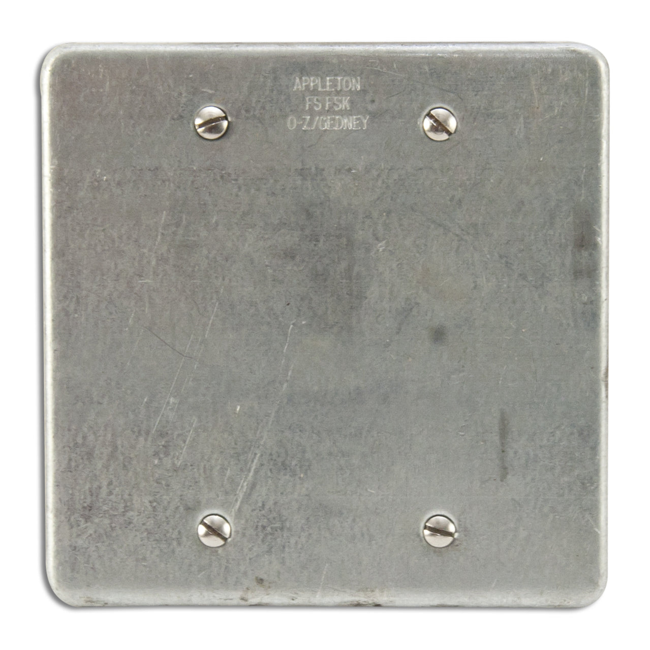 FSK2B - Appleton - 2-Gang Blank Cover Steel