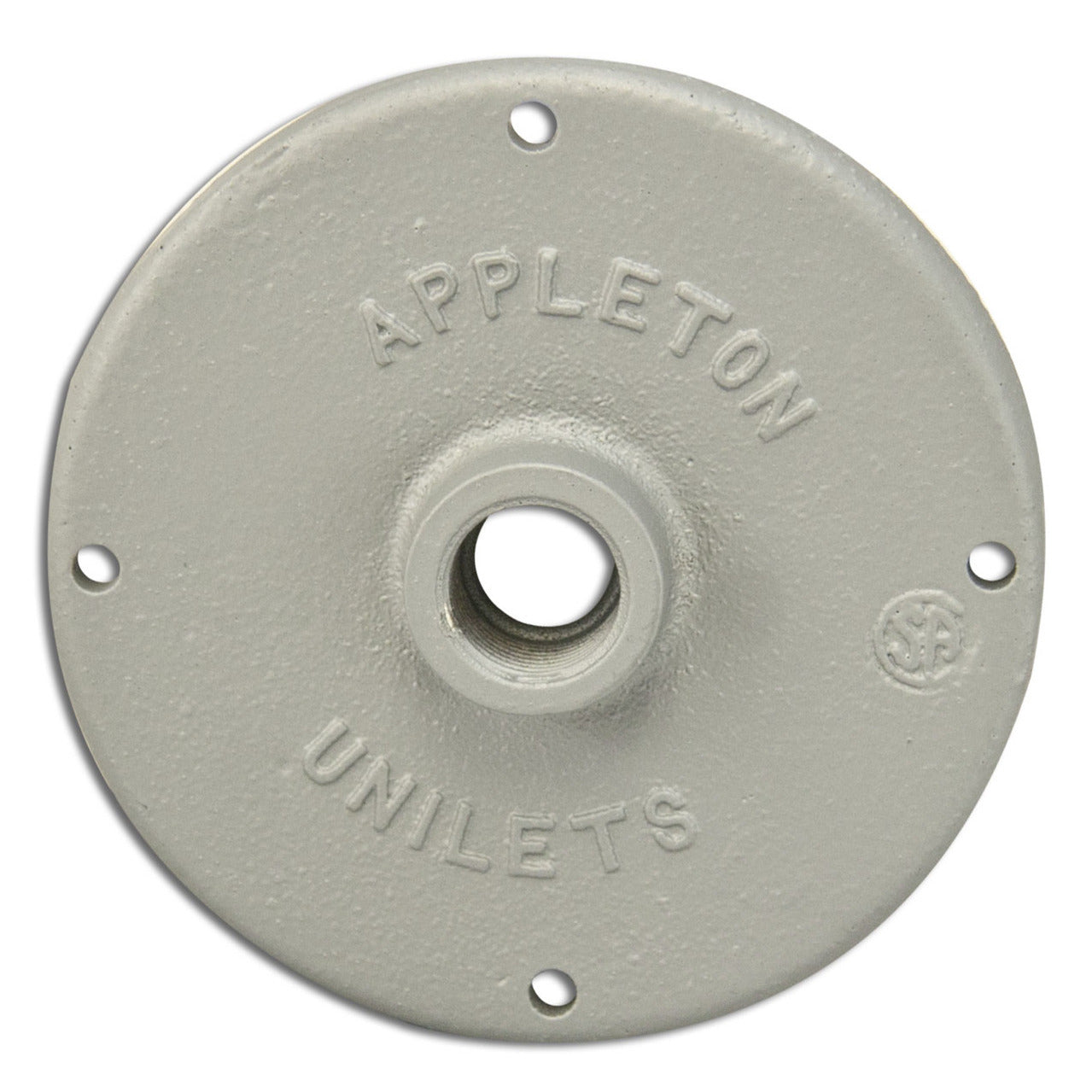 JBK50 - Appleton - 1/2" Hub Malleable Iron Conduit Outlet Box Cover