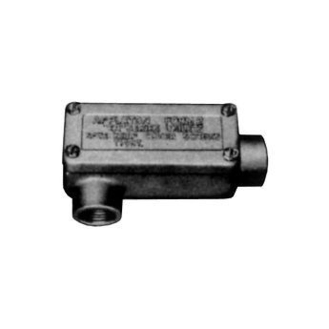 ERLR75 - Appleton - 3/4" Type LR Conduit Body Explosion-Proof Malleable Iron Fitting