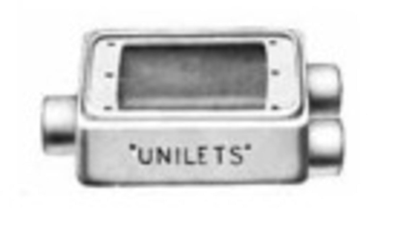 FSCC175 - Appleton - 3/4" 1-Gang Feed-Thru Malleable Iron FS Device Box