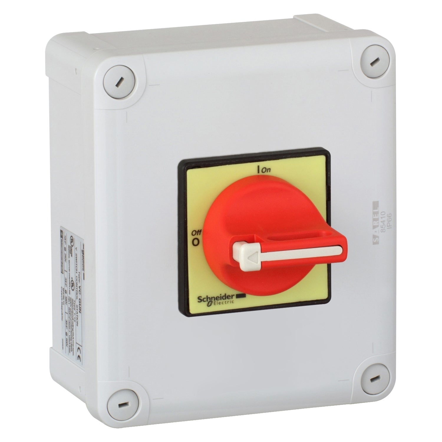 VC1GUN - Schneider Electric - Square D Enclosed Switch Disconnector TeSys Control for ON/Emergency Stop 20A Conforming UL/CSA Standard