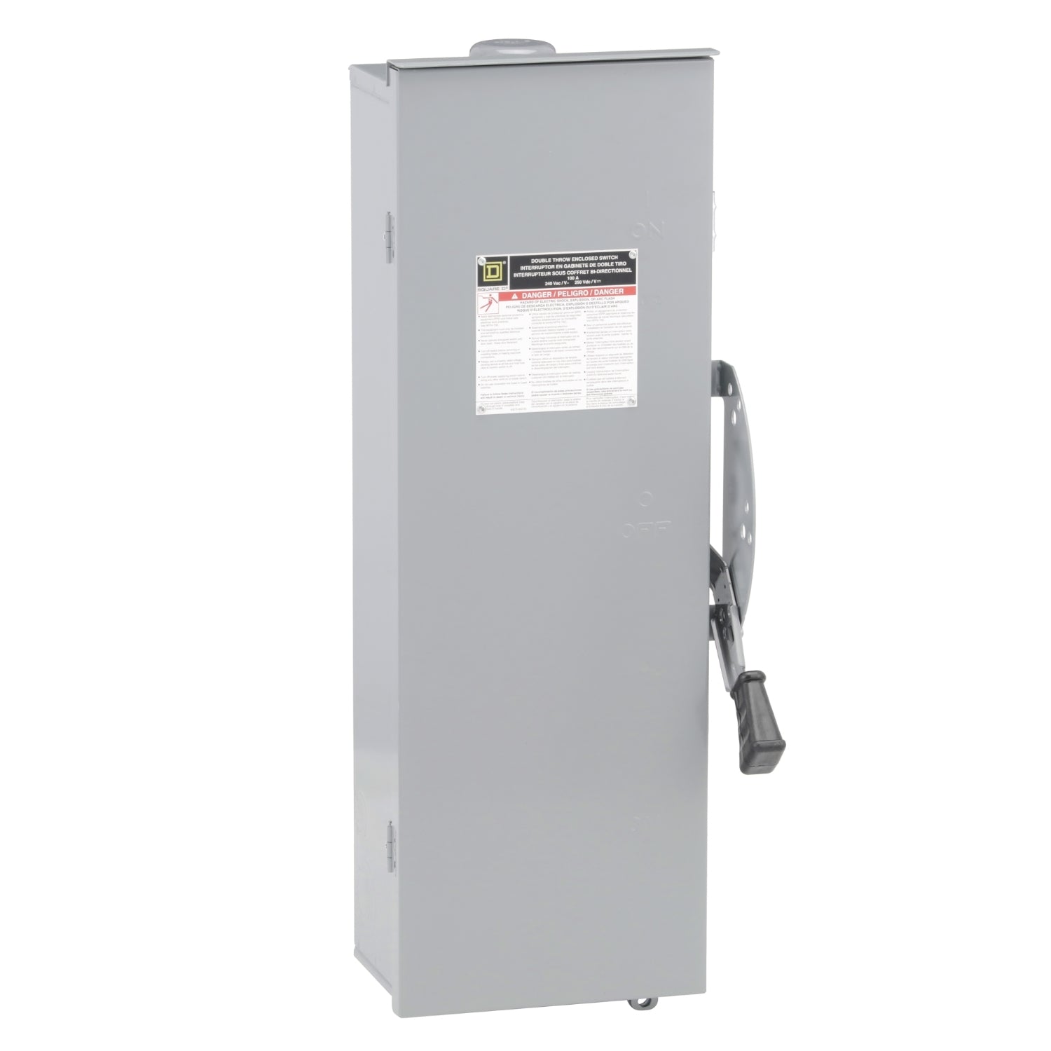 DTU223RB - Schneider Electric - 30A 240V Square D Disconnect 2Pole NEMA 3R