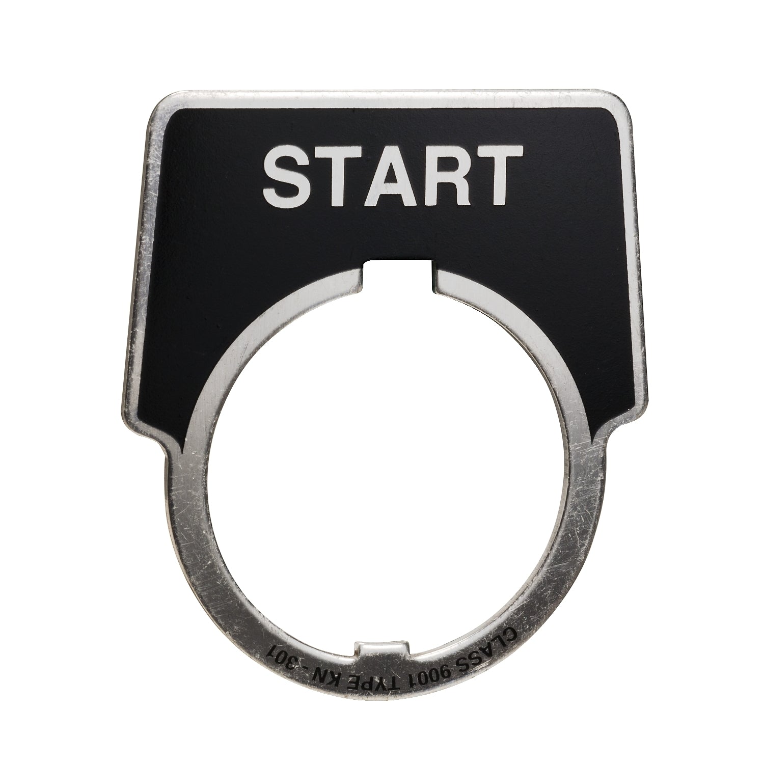9001B101 - Schneider Electric - 30mm Square D Pushbutton Legend Plate