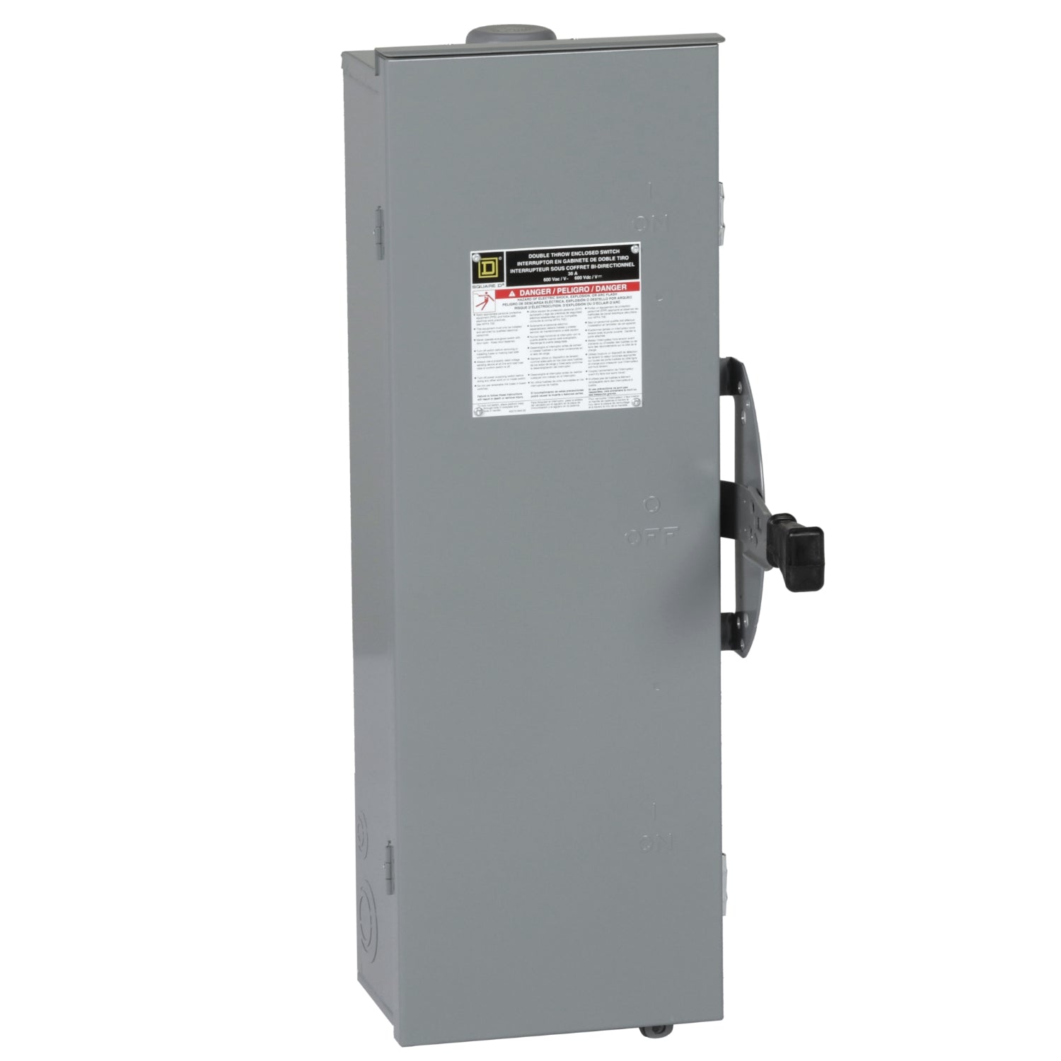 DTU361RB - Schneider Electric - 100A 240V Square D Disconnect 3Pole NEMA 3R