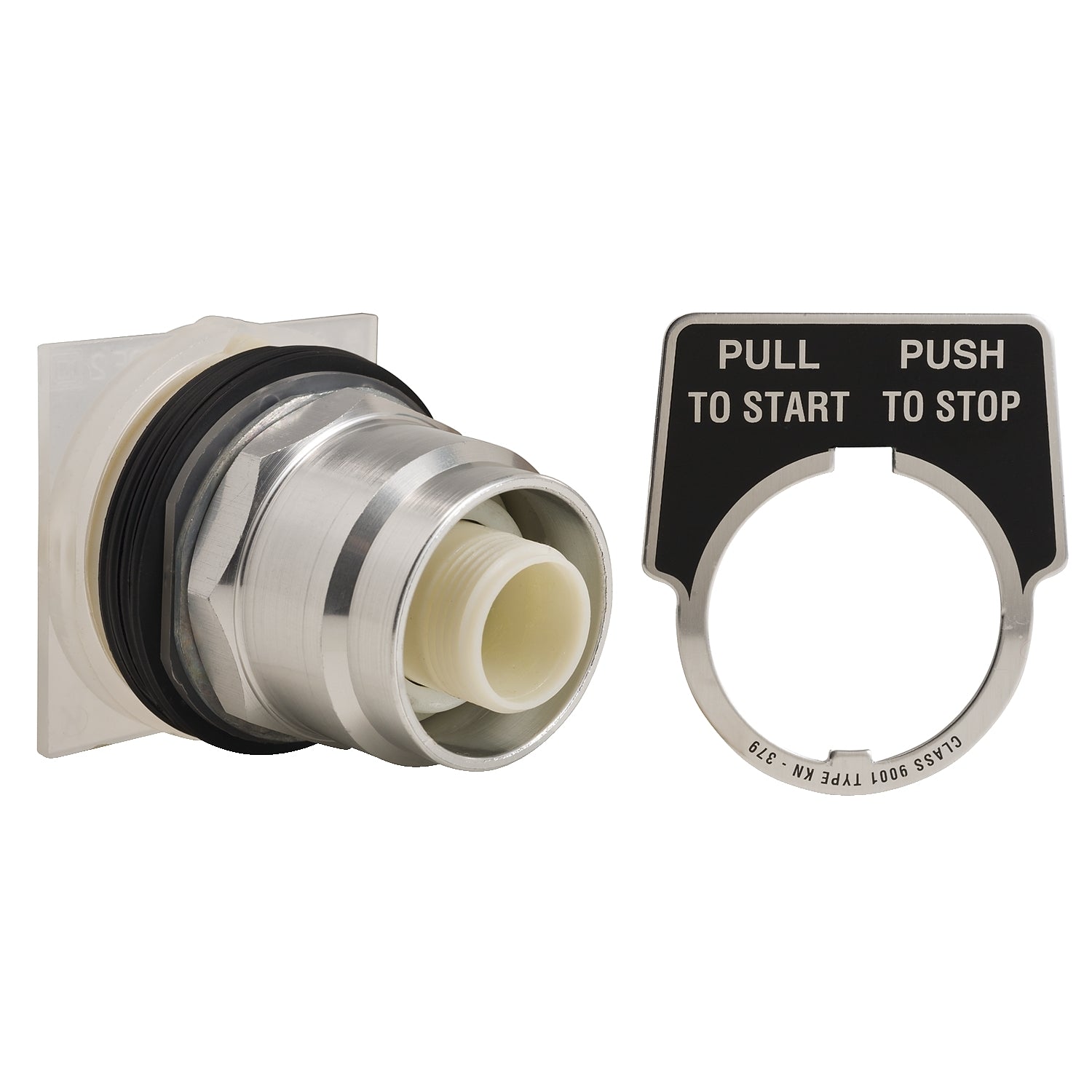 9001KR8 - Schneider Electric - 30mm Square D Push Button with LED Light