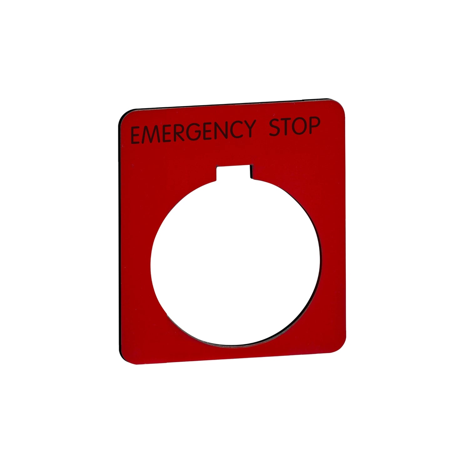 9001KN205RP - Schneider Electric - Square D 30mm Marked Red Legend Plate
