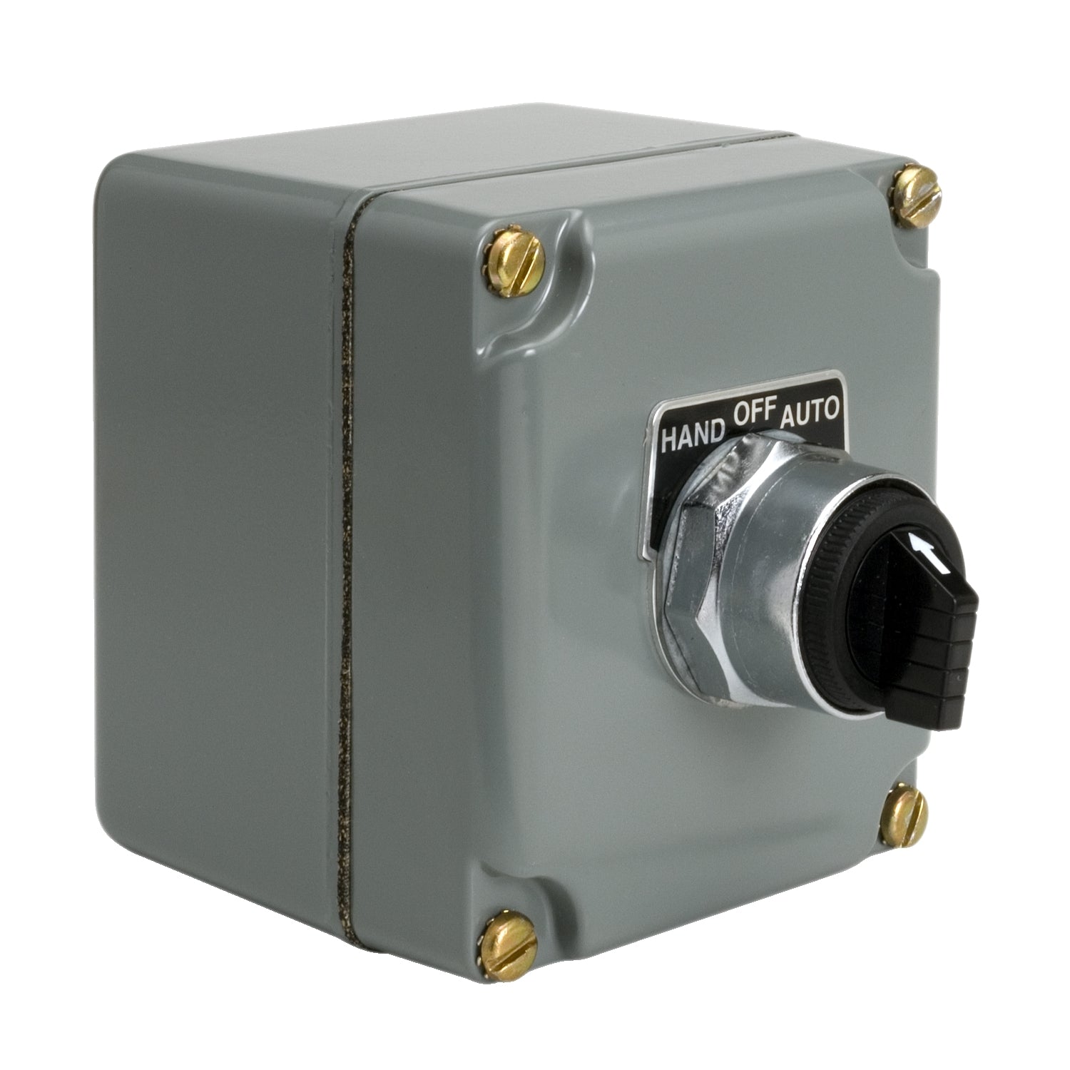 9001KYK111 - Schneider Electric - Square D Control Station Complete 10 A 300 VAC 1 Operator 1NC-1NO HAND-OFF-AUTO