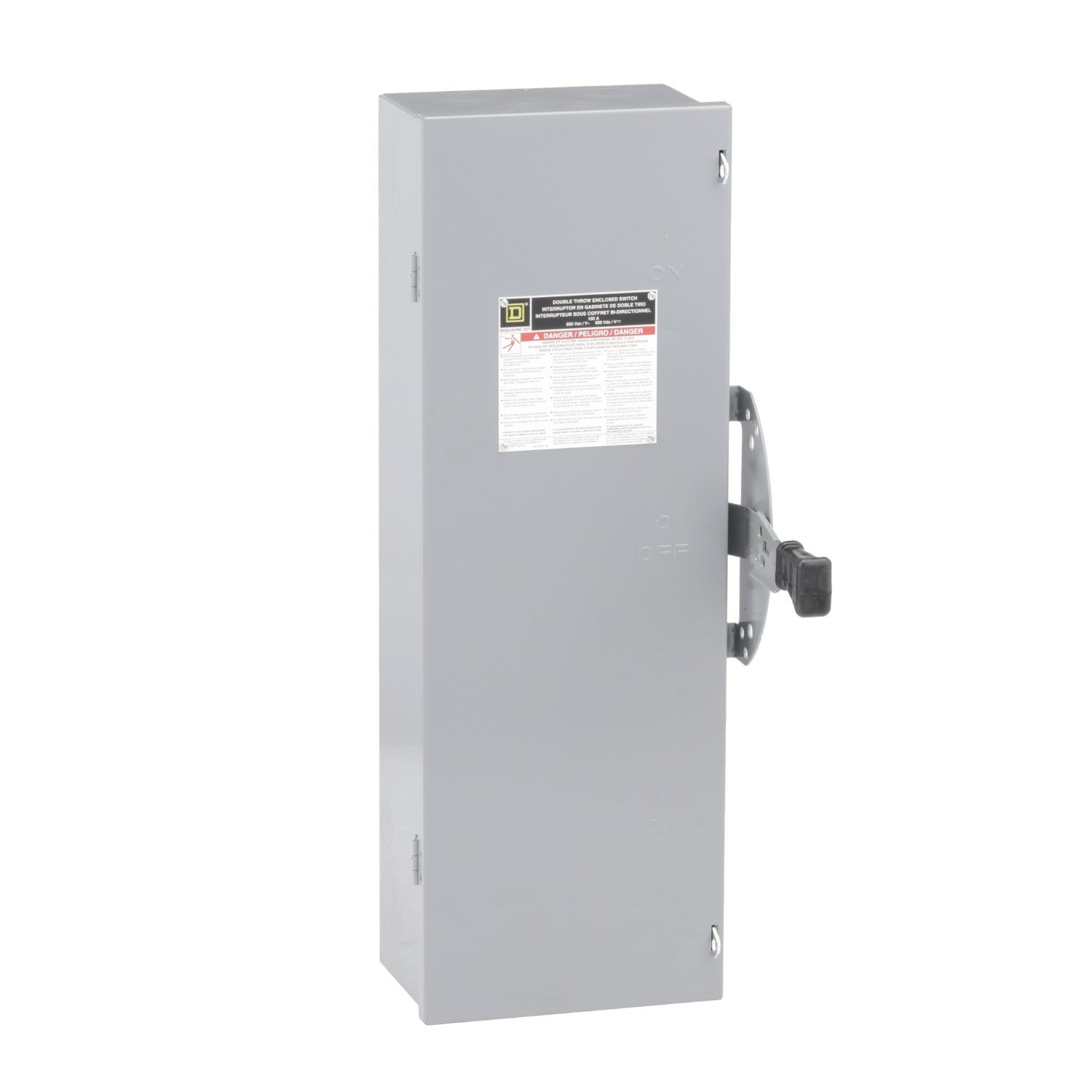 DTU363 - Schneider Electric - 200A 240V Square D Disconnect 3Pole NEMA 3R