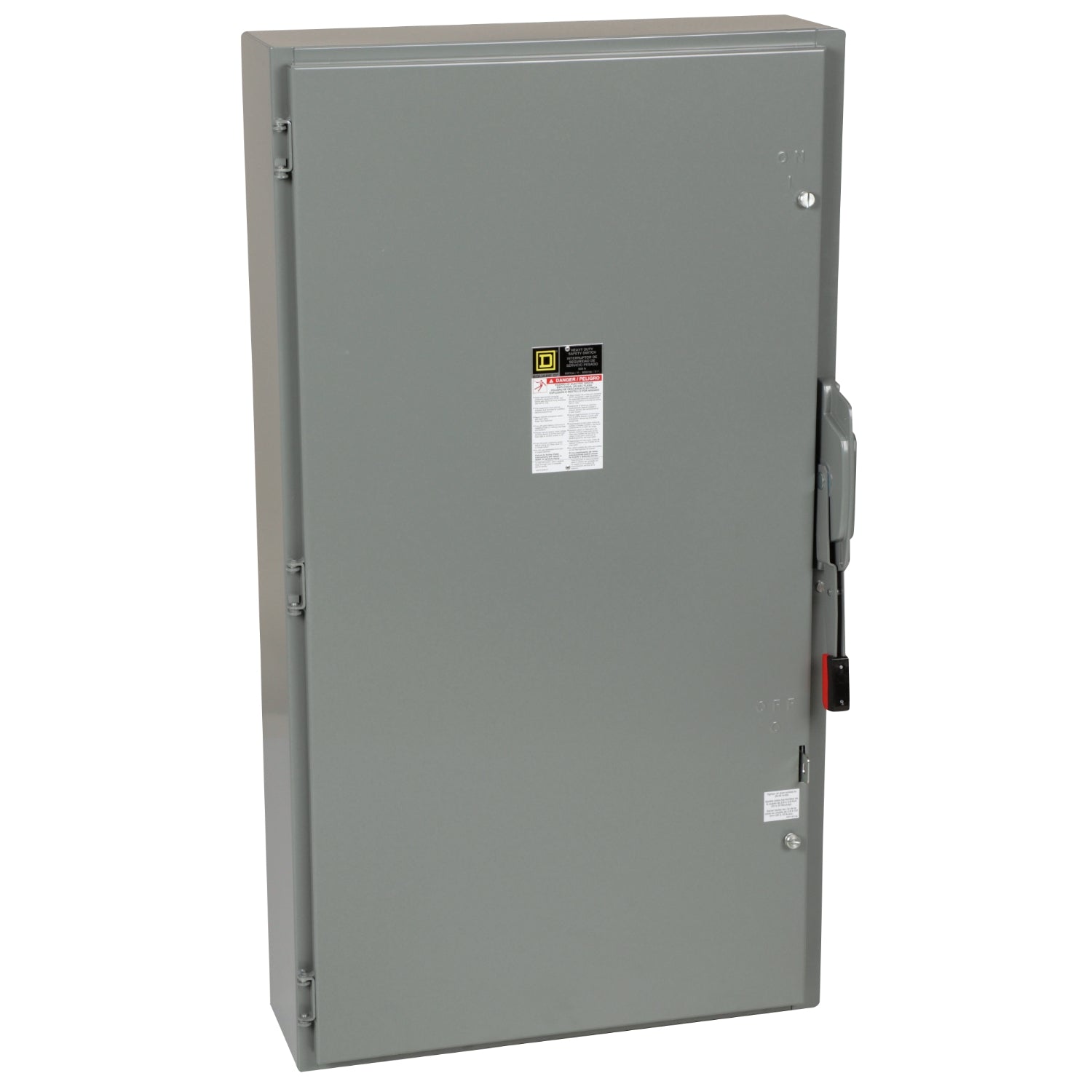 HU366 - Schneider Electric - 60A 240V Square D Heavy Duty Safety Switch 2Pole NEMA 3R