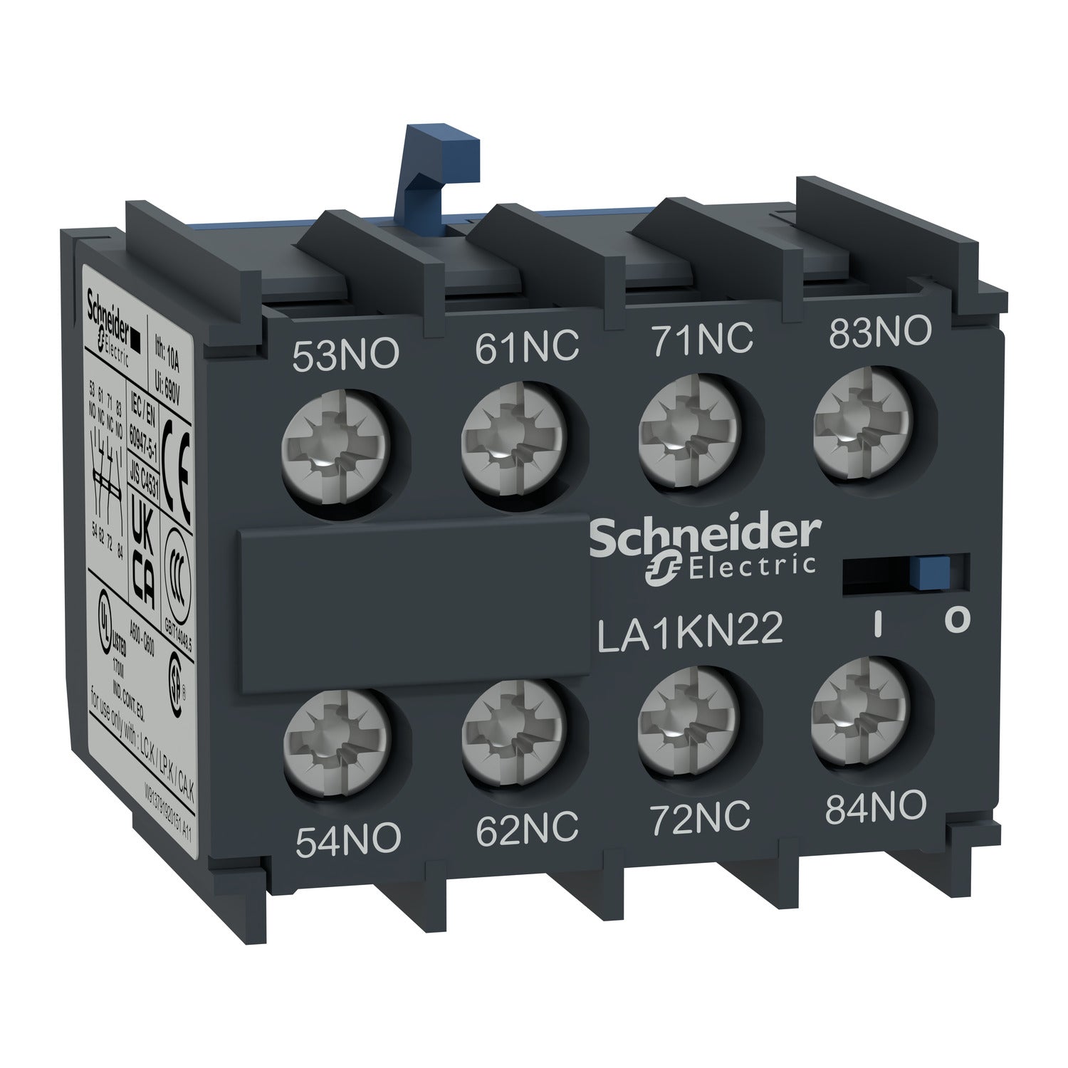 LA1KN22 - Schneider Electric - Square D TeSys K Auxiliary Contact Block