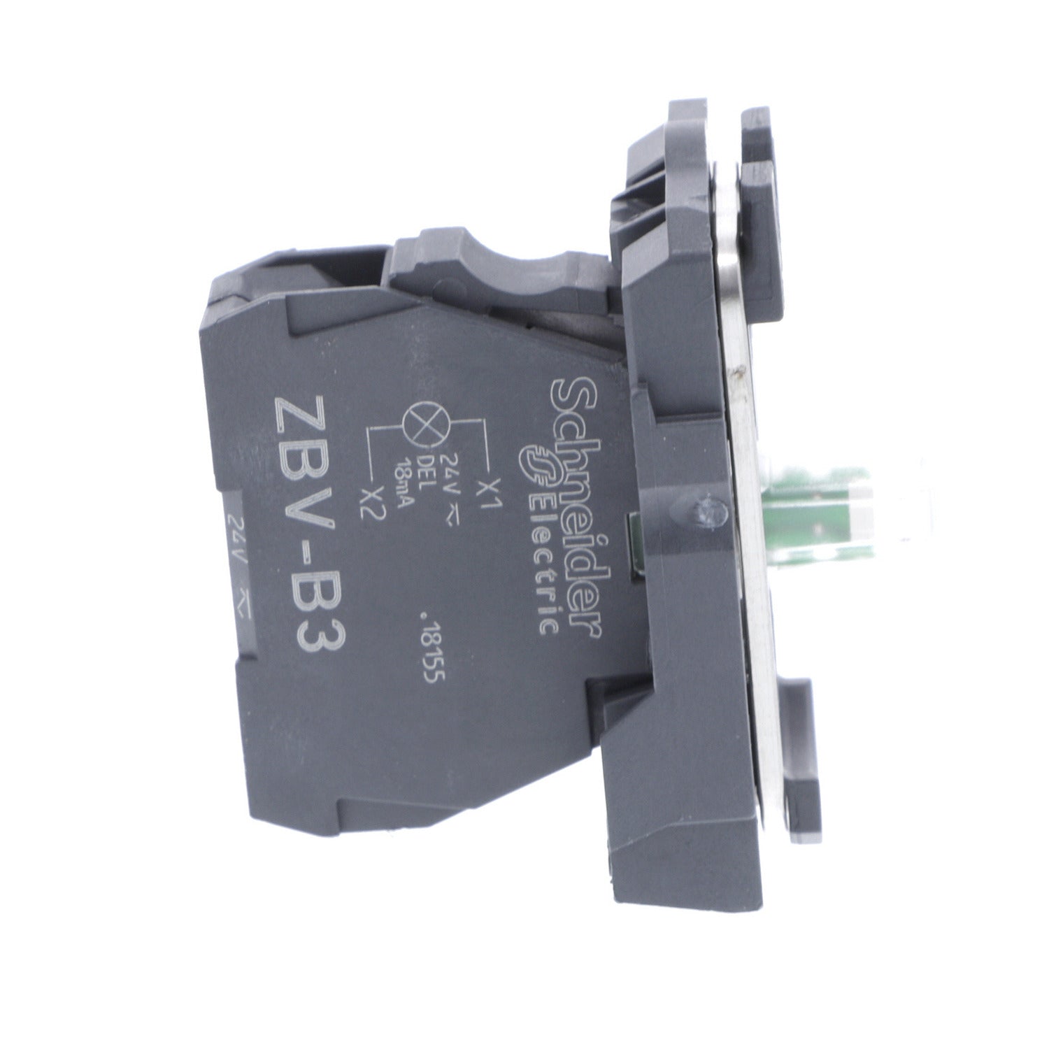 ZB5AVG3 - Schneider Electric - Square D 110–120V AC Harmony XB5 Light Block with Green LED