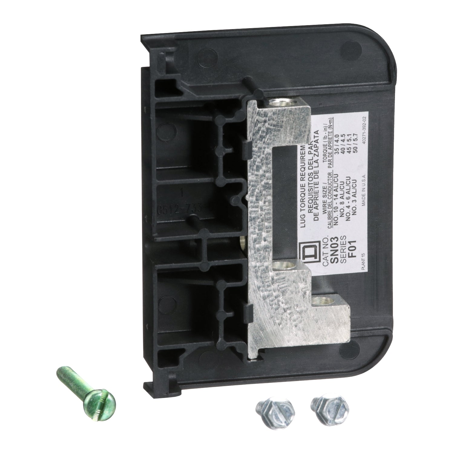 SN03 - Schneider Electric - Square D Solid Neutral Assembly Safety Switch Series F5/F6 30A
