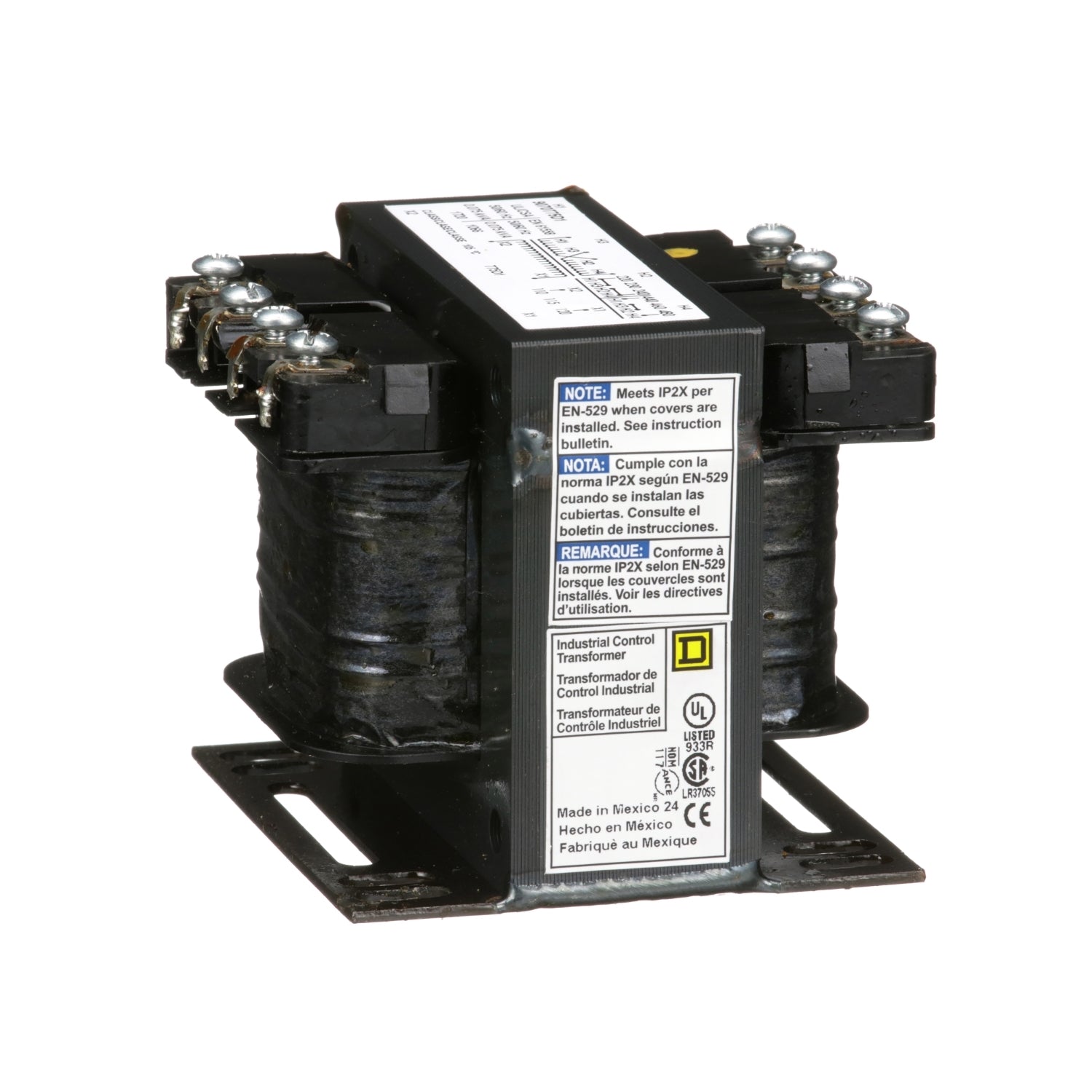9070T75D1 - Schneider Electric - 75VA Square D Type T Transformer