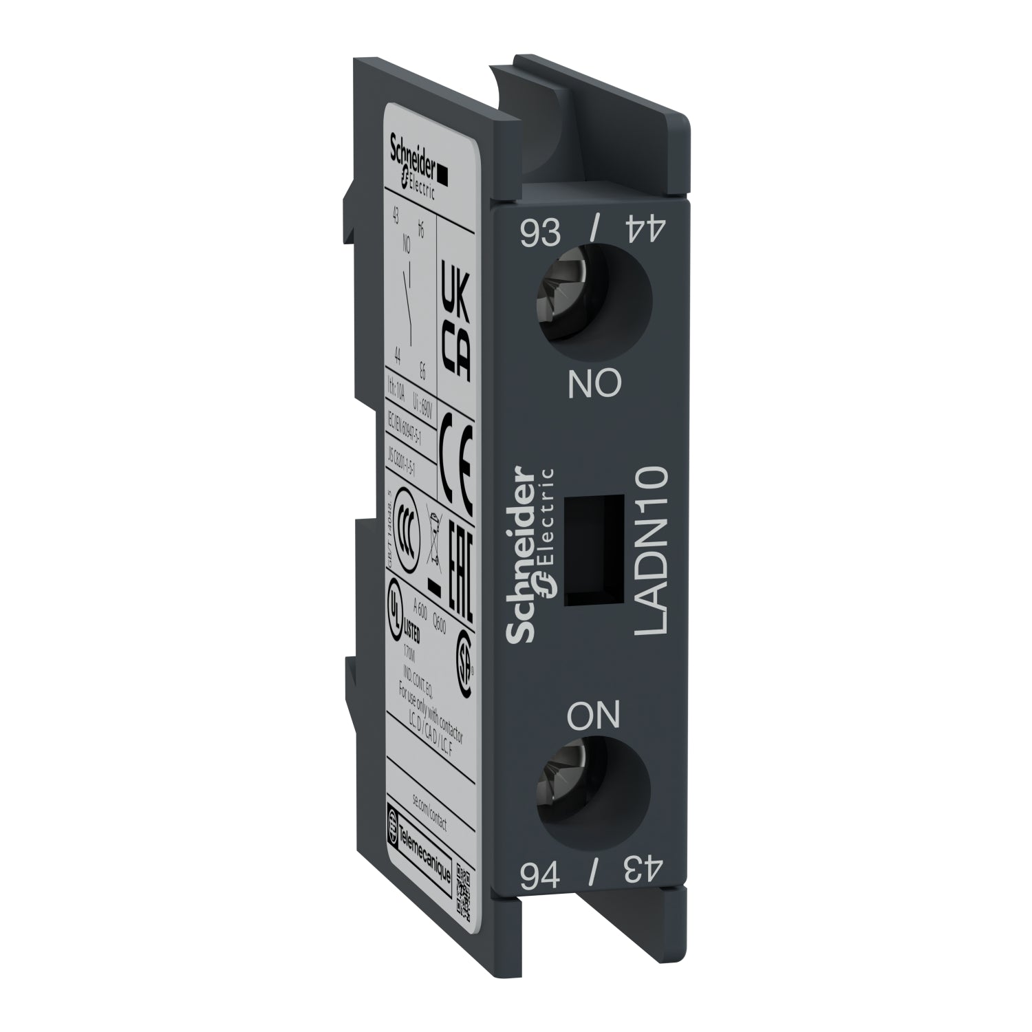 LADN10 - Schneider Electric - Square D Auxiliary Contact Block