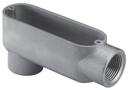 LR100A - Appleton - 1 Inch LR Conduit Body, Epoxy Coated Aluminum
