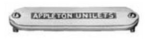 K200CM - Appleton - 2 Inch Cover Plate, Malleable Iron