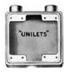 FSS275A - Appleton - 3/4 Inch 2-Gang FSS Device Box, Aluminum