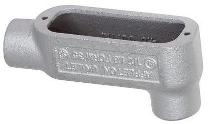 C125M - Appleton - 1-1/4 Inch C Conduit Body Epoxy Coated Iron