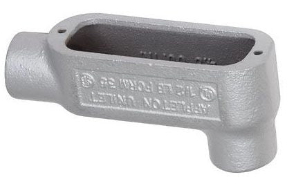 LL200A - Appleton - 2 Inch LL Conduit Body, Epoxy Coated Aluminum