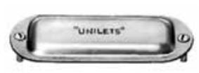 K100A - Appleton - 1 Inch Cover Plate, Aluminum