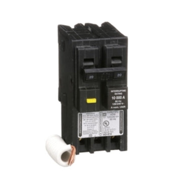 HOM220GFI - HomeLine 20 Amp 2 Pole 240 Volt Circuit Breaker