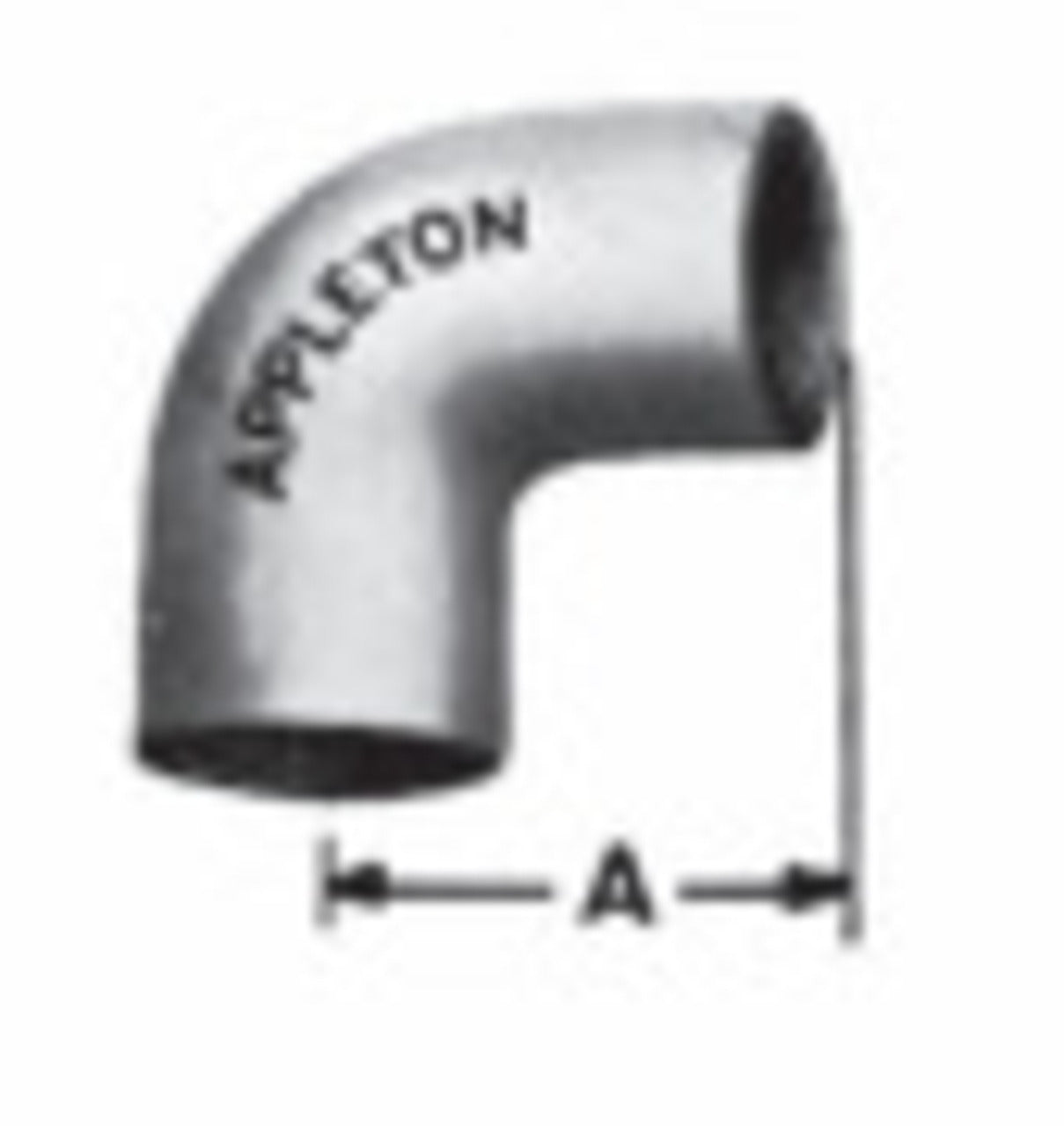 ELF9075 - Appleton - 3/4" 90����� Female/Female Elbow Explosion-Proof Malleable Iron Fitting