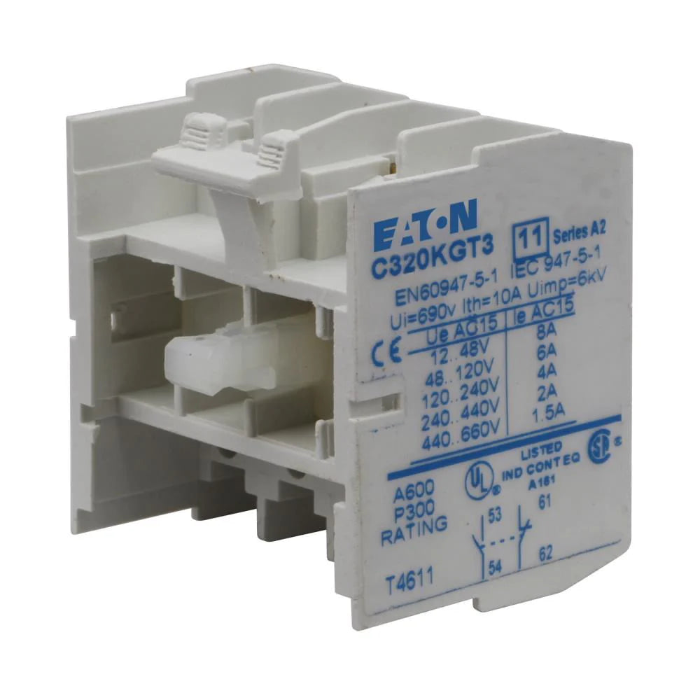 C320KGT3 - Eaton Cutler-Hammer - Freedom NEMA Auxiliary Contact
