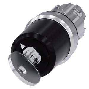 3SU10505BC010AA0 - Siemens Maintained Key-Operated Selector Switch