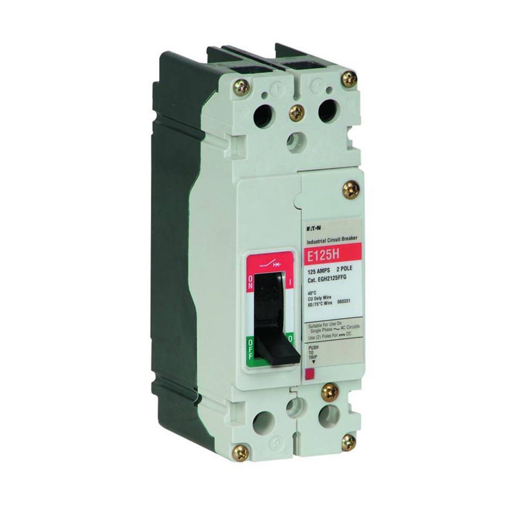 EGB2070FFG - Eaton Cutler-Hammer - 70 Amp 2 Pole 480 Volt Feed Thru Molded Case Circuit Breakers