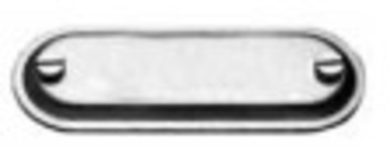 470SA - Appleton - 1-1/4" Form 7 Aluminum Conduit Body Cover