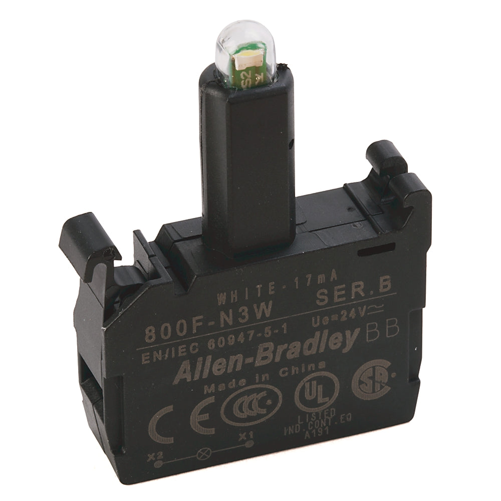 800FN3W - Allen-Bradley - 22mm LED Module 800F PB
