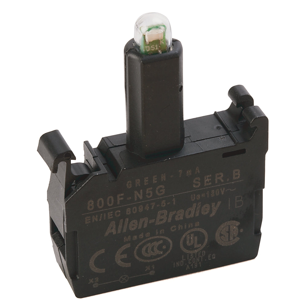 800FN5G - Allen-Bradley - 22mm LED Module 800F PB
