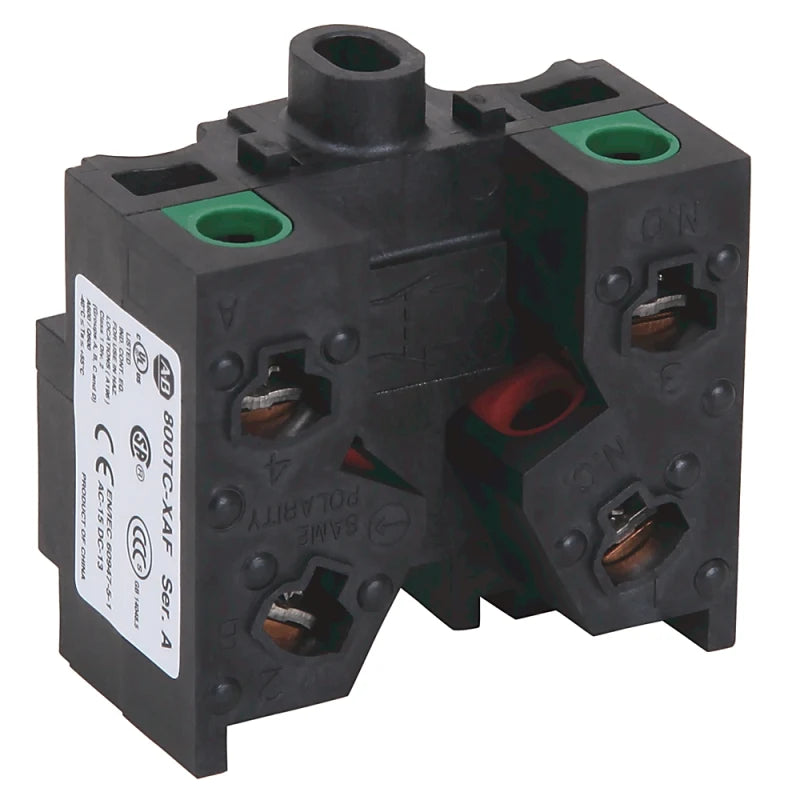 800TCXAF - Allen-Bradley - 30mm Contact Block 1-NO 1-NC 800T