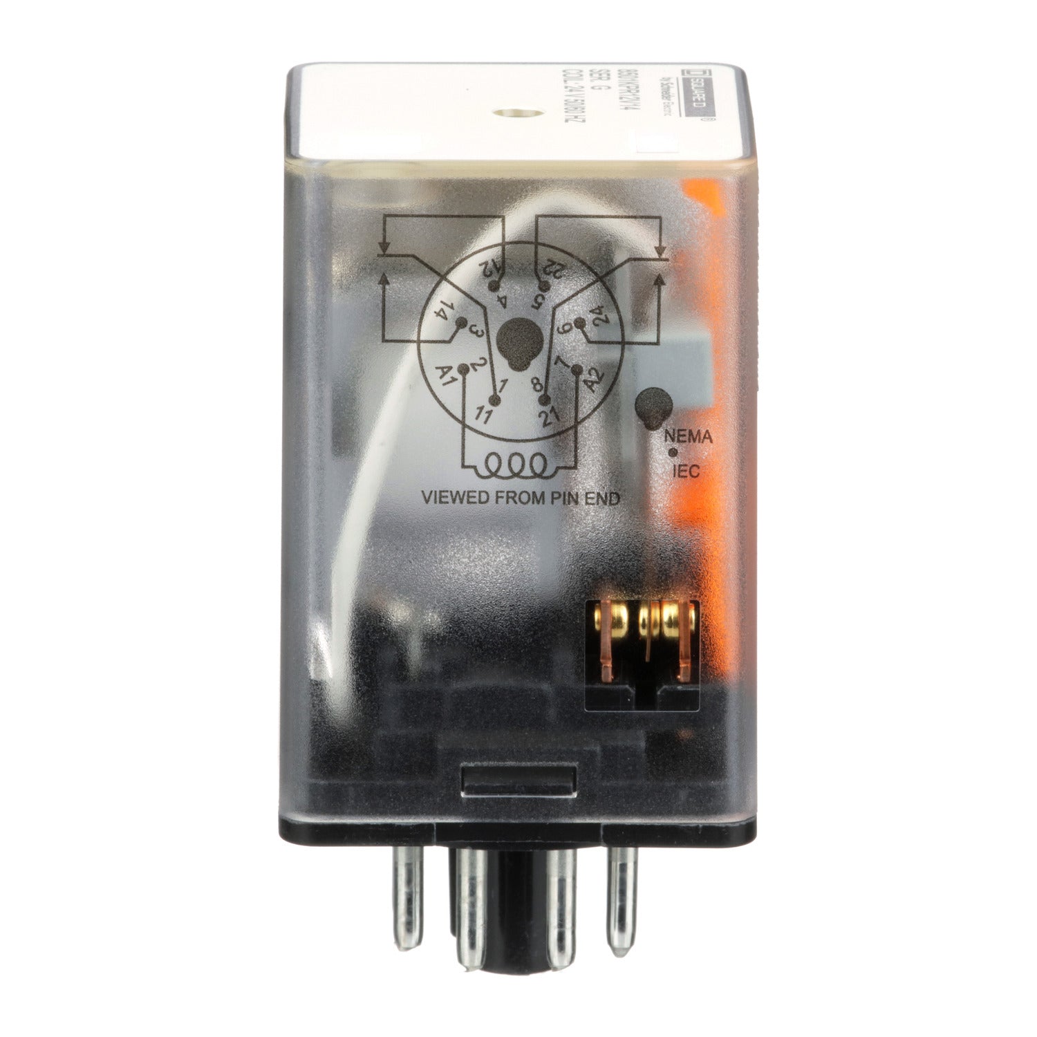 8501KPR12V14 - Schneider Electric - Square D Plug In Relay