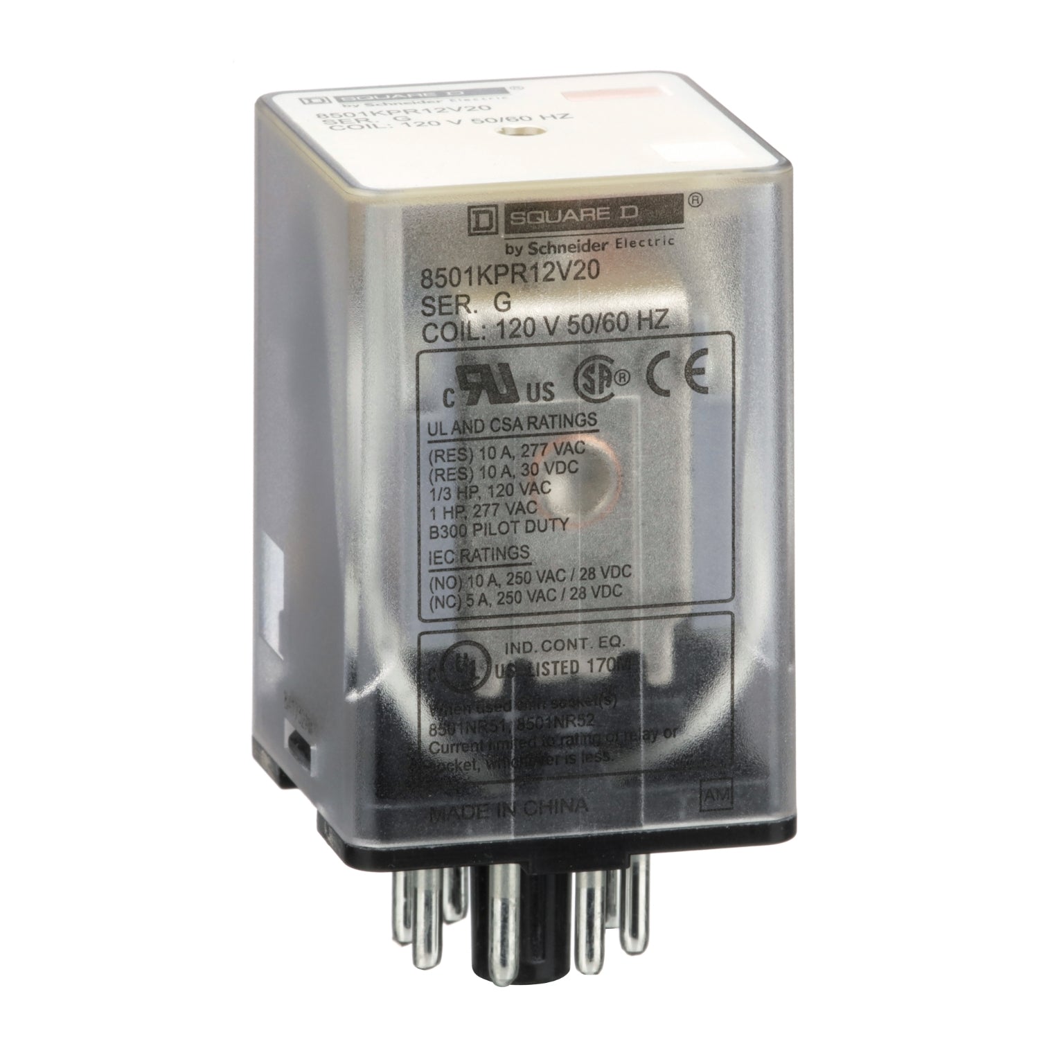8501KPR12V14 - Schneider Electric - Square D General purpose Relay