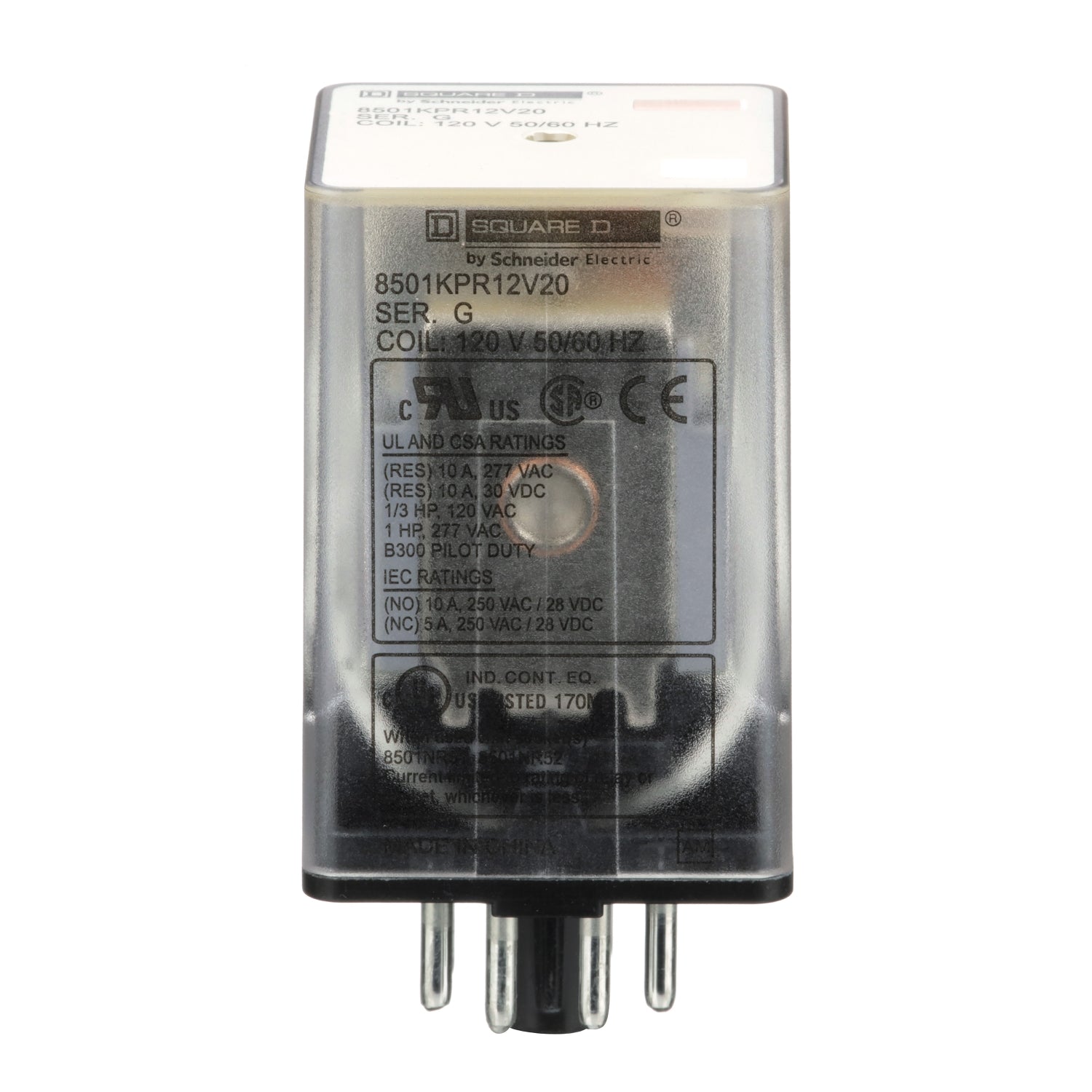8501KPR12V20 - Schneider Electric - Square D General purpose Relay