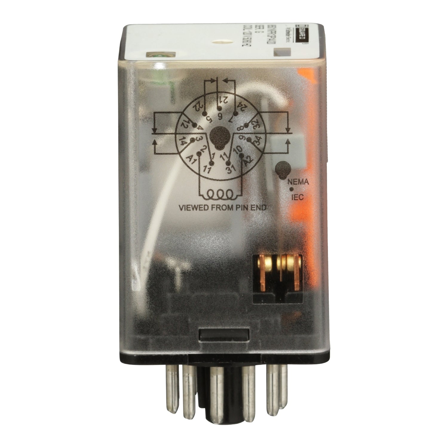 8501KPR13P14V20 - Schneider Electric - Square D 120V Plug In Relay