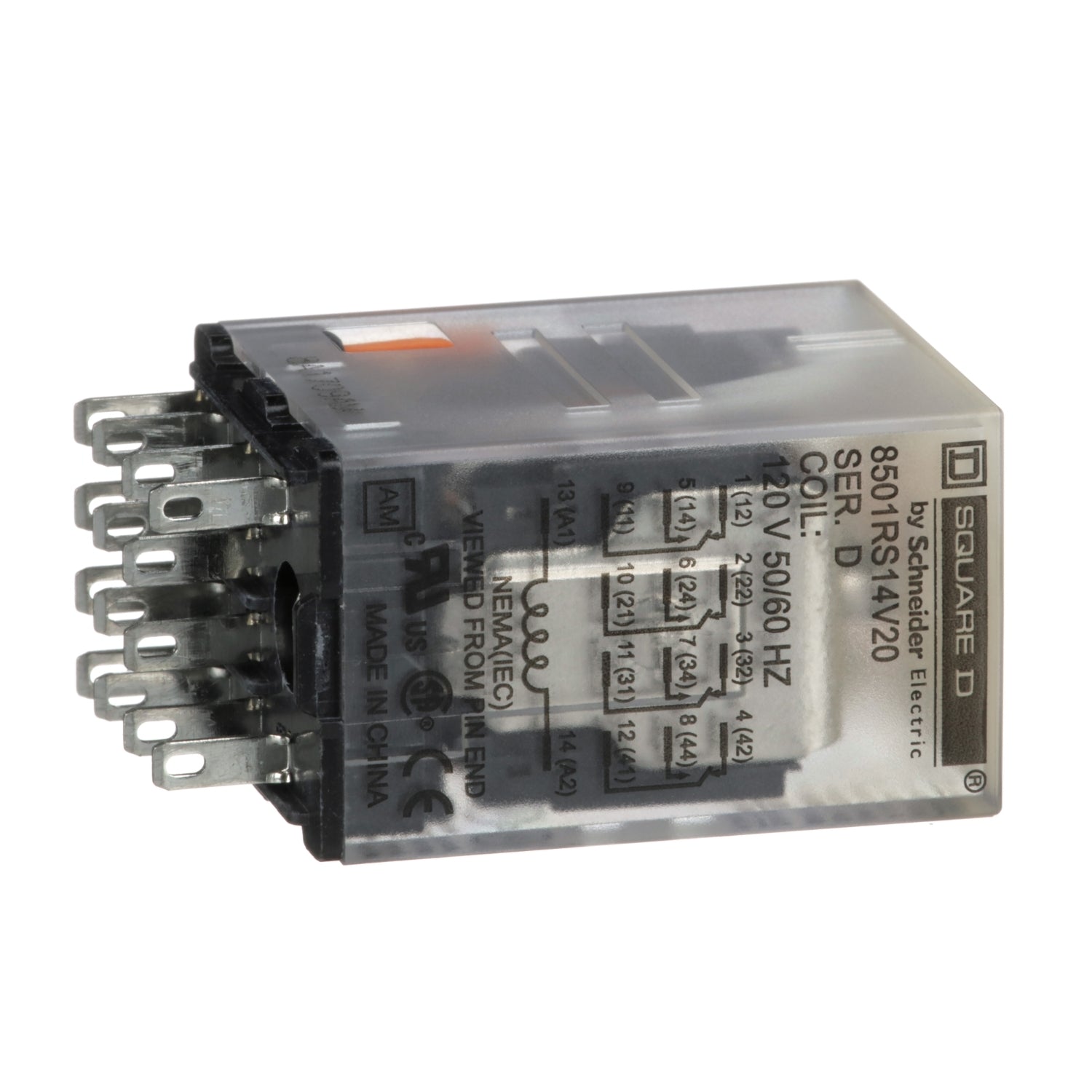 8501RS14V20 - Schneider Electric - Square D Relay Socket