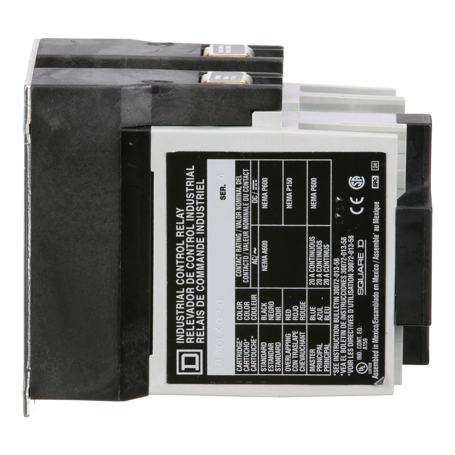8501XO20V02 - Schneider Electric - Square D Control Relay