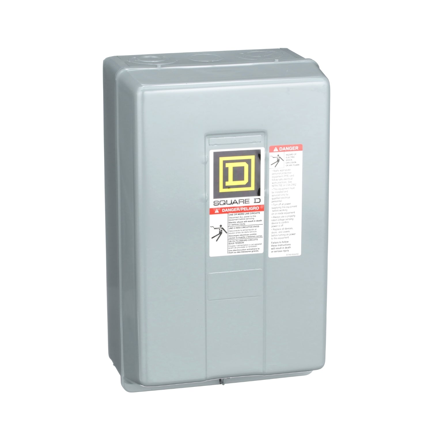 8903LG1200V02 - Schneider Electric - 30 Amp 12 Pole 120 Volt Square D Magnetic Contactor