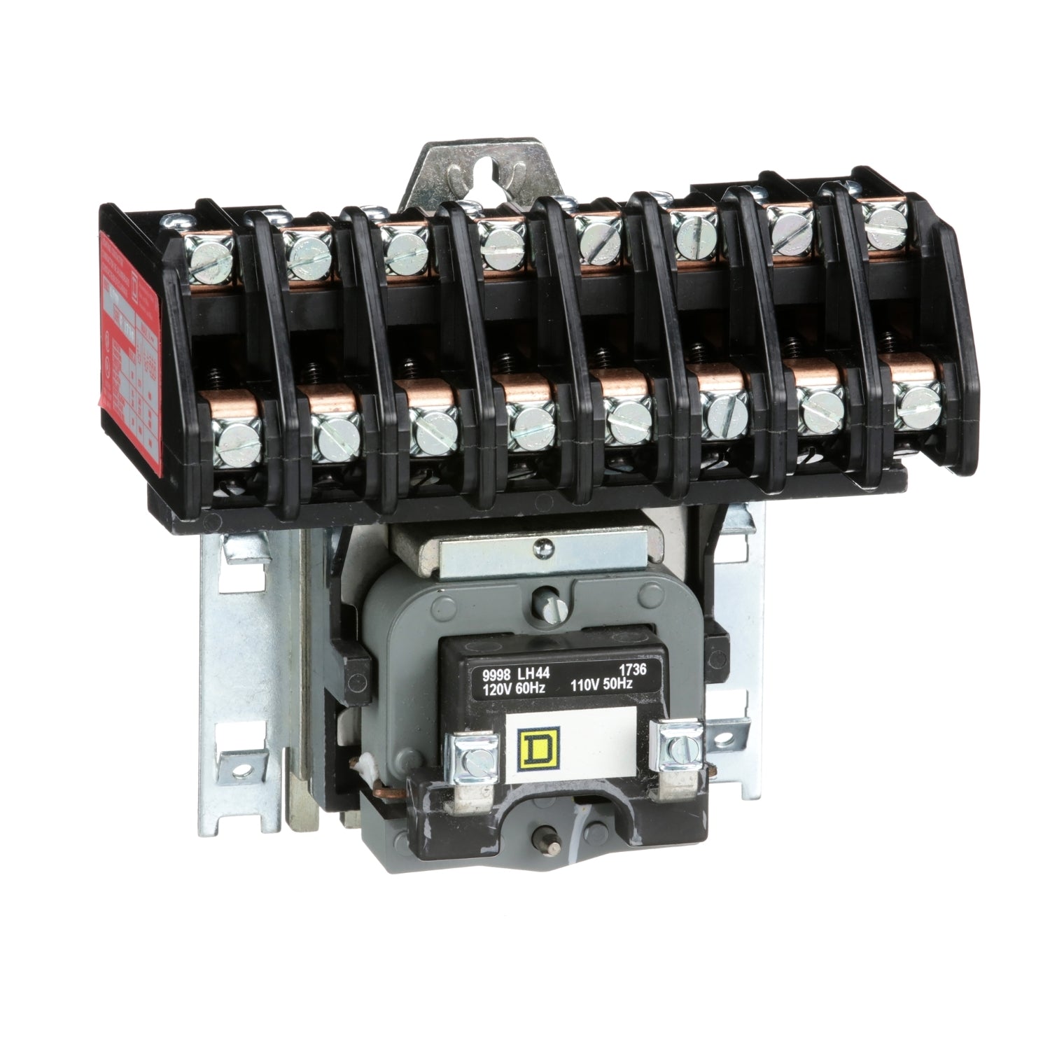 8903LO80V02 - Schneider Electric - 30 Amp 8 Pole 600 Volt Square D Magnetic Contactor