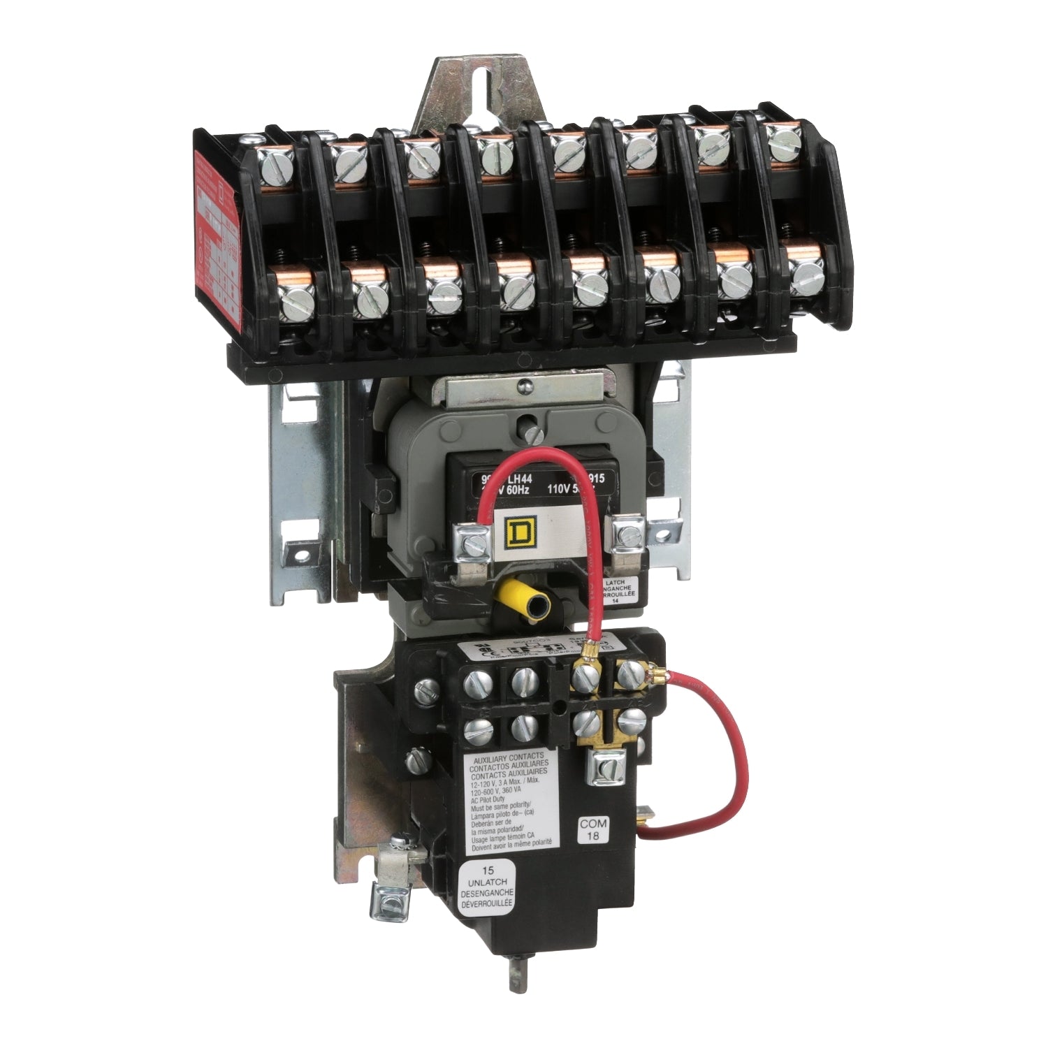 8903LXO80V02 - Schneider Electric - 30 Amp 8 Pole 600V Square D Multipole Lighting