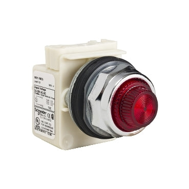 9001KP35R31 - Square D - 30mm 24–28V Red Fresnel Lens Pilot Light