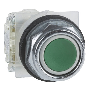9001KR1GH5 - Square D - 30mm 1NO Flush Green Pushbutton