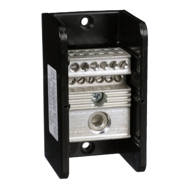 9080LBA165112 - Square D - 380A 600V 1-Pole 12-Load Power Distribution Block