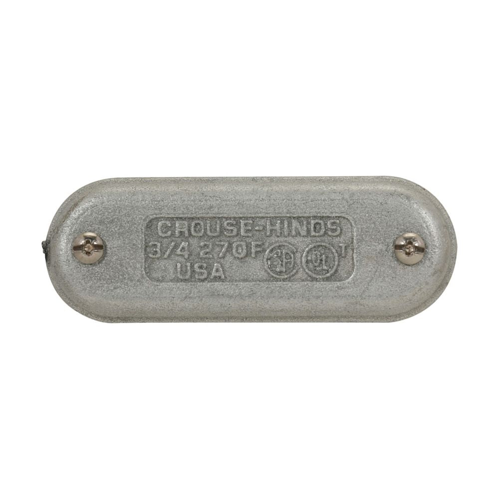 970F - Eaton Crouse-Hinds Series - 3-1/2" or 4" Condulet Form 7 Wedge Nut Cover