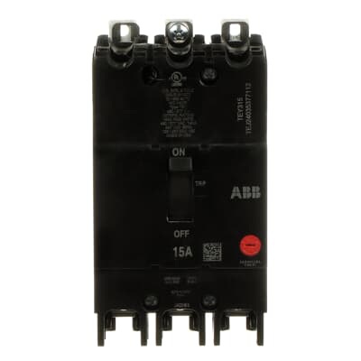 TEY315 - General Electric - 15 Amp 3 Pole 480 V Circuit Breaker