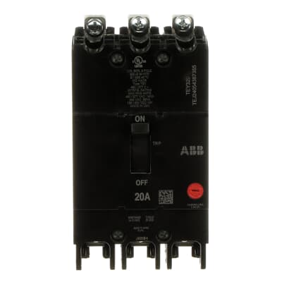 TEY320 - General Electric - 20 Amp 3 Pole 480 V Circuit Breaker